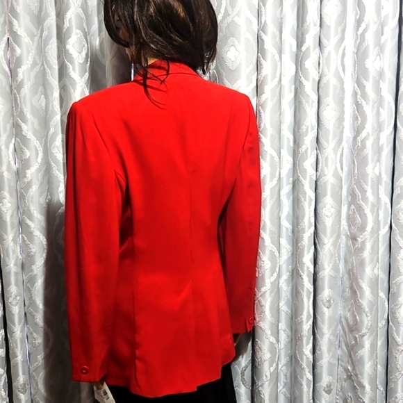 NWT Jones New York 100% worsted wool Double-Breasted blazer - Picture 4 of 9